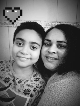 Mãe Marcia Carla Filho Luiz Miguel 3C