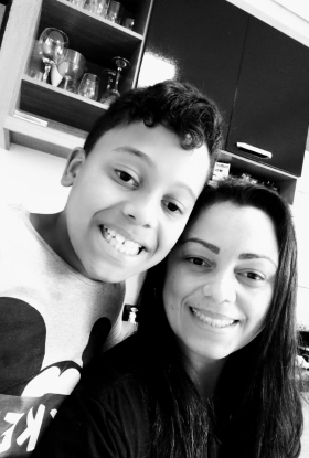 Mãe Joseane Filho Pedro Mascarenhas 5A