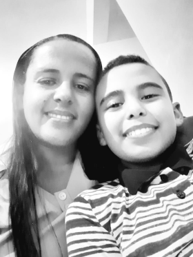 Mãe Mariana Filho Messias 5A