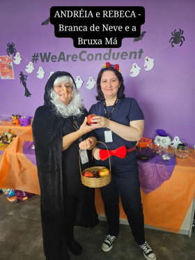 ANDREIA E REBECA - Branca de Neve e a Bruxa Má