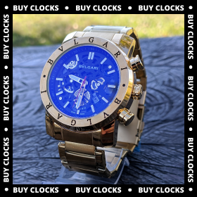 BVLGARI DOURADO FULL METAL PRETO