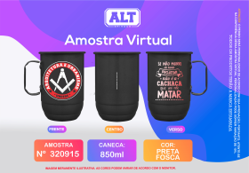 Modelo 1 - Preta Fosca