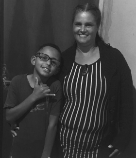 Mãe Andréia Filho João Henrique 4A