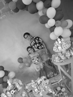Mãe Isabela Filha Arielly 3D