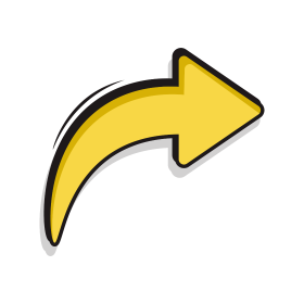 —Pngtree—arrow right yellow vector_9089203 (1) - Copia