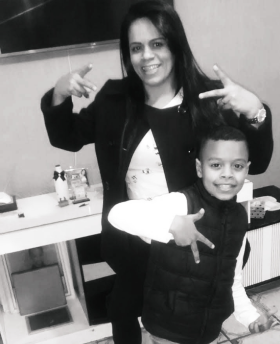 Mãe Sônia Filho Cauâ 5E