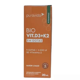 Vitamina D3 + K2 20ml - R$57,90
