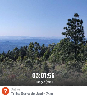 Trilha Serra do Japi - 7km