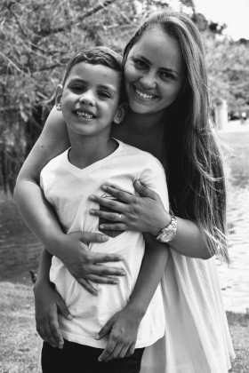 Mãe Mayara Filho Renan 2C