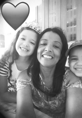 Mãe Eliana Filha Julia Milena 3C