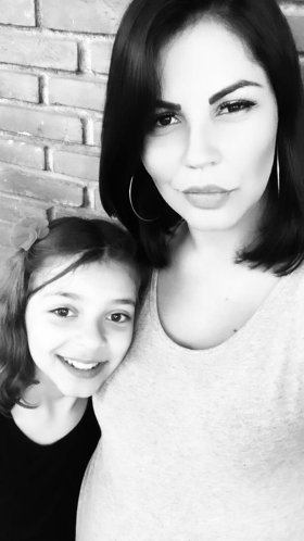 Mãe Suely Filha Valentina 4A