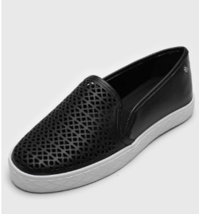 Slip On Capodarte Laser Cut Preto