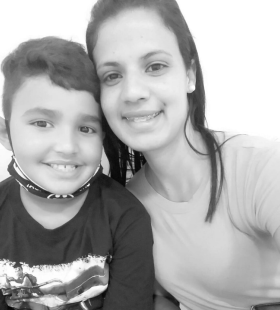 Mãe Flávia Filho Fellipe Pereira Fagundes 3D