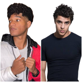 Junior Caldeirão e Mateus Abreu 