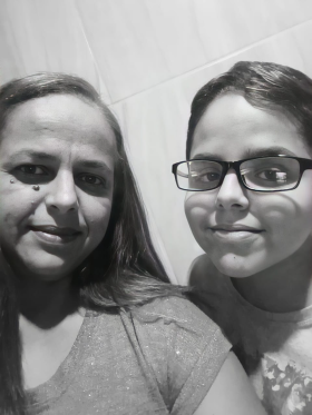 Mãe Eliana Filho Pedro Lima 5B