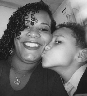 Mãe Alessandra Filho Miguel 5G