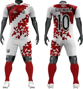 Branco Vermelho Cruz de Malta