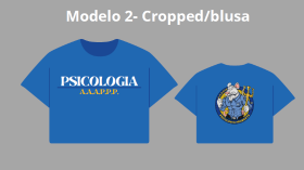 Modelo 2 - Cropped e Blusa