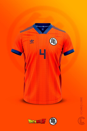 Jerseys de Dragon Ball Z al estilo futbol - Futbol Total_ Un juego auténtico lleno de nobleza y emoción_ (2)